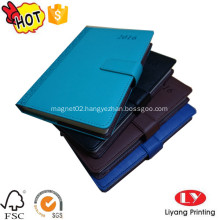 Diary PU Notebook With Magnet Printing